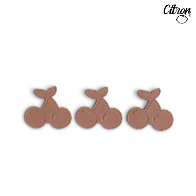 『缺貨』【Citron】可愛冰寶三件組_櫻桃