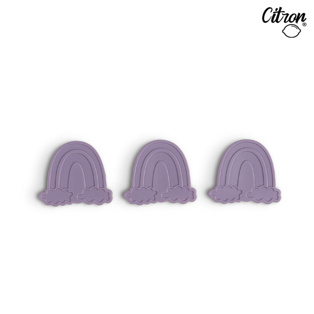 『缺貨』【Citron】可愛冰寶三件組_彩虹