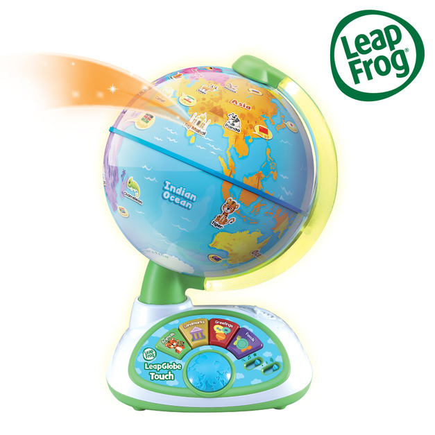 『預購-12月出貨』【LeapFrog】觸控學習地球儀(UK-英式發音)