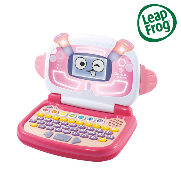 『福利品特賣會-盒損』【LeapFrog】哈囉小筆電-粉(US-美式發音)