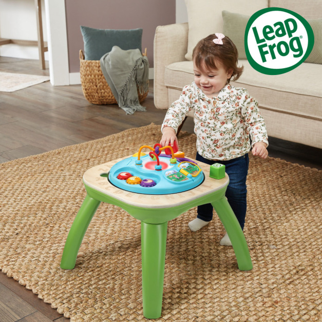 『福利品特賣會-盒損』【LeapFrog】木質ABC兩用學習桌《限時限量搶購》