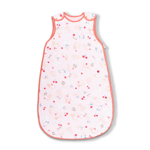 【enkeli】竹系列棉花糖兔兔滿版花紋防踢被