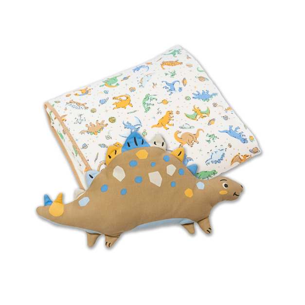 【enkeli】太空尋星龍夾棉枕頭被子