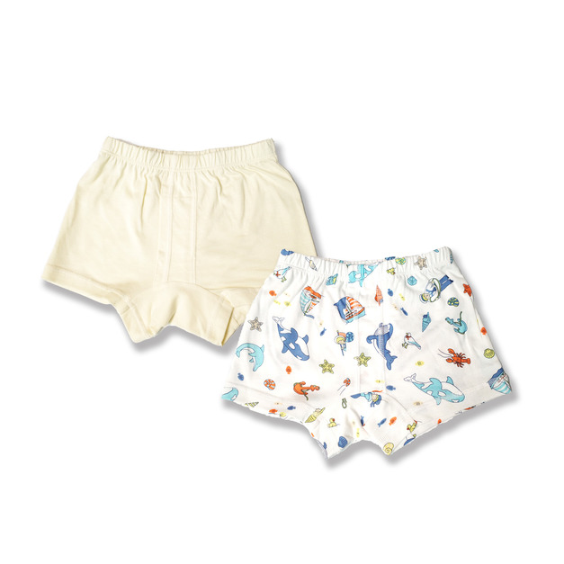 【enkeli】男童小水手出航去竹系列四角褲兩件裝