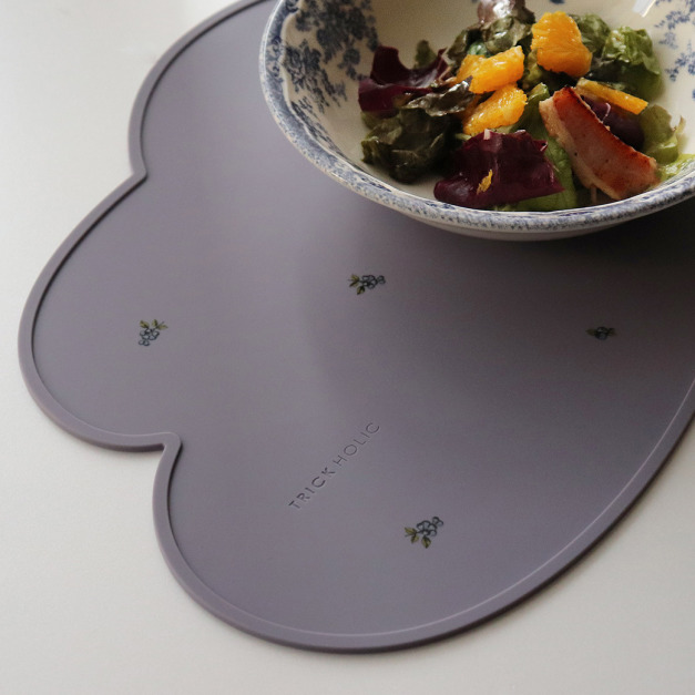 【Trick Holic】藍莓雲朵矽膠餐墊