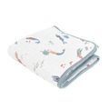 【Little Unicorn】純棉四層紗布毯-多款可選_1