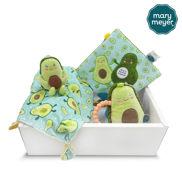 【MaryMeyer】 酪梨臻藏禮盒（手搖鈴＋安撫巾+沙沙紙）