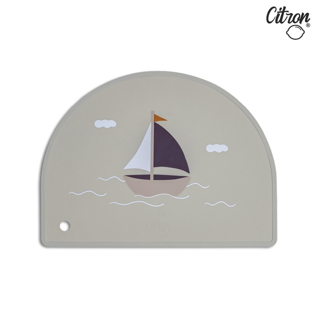 【Citron】矽膠餐墊_交通工具