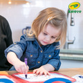 『預購-9月出貨』【Crayola】幼兒可水洗三角筆桿蠟筆8色_4