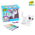 『新品預購-9月出貨』【Crayola 繪兒樂】彩繪百變_小貓珍妮(適用年齡:3歲以上)_1