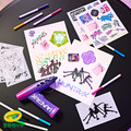 『新品預購-9月出貨』【Crayola 繪兒樂】可水洗彩色筆噴畫組-獵魔女團(適用年齡:6歲以上)_2