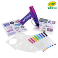 『新品預購-9月出貨』【Crayola 繪兒樂】可水洗彩色筆噴畫組-獵魔女團(適用年齡:6歲以上)_1