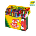 『新品預購-9月出貨』【Crayola 繪兒樂】彩色蠟筆64色(適用年齡:3歲以上)_1