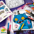 『新品預購-9月出貨』【Crayola 繪兒樂】獵魔女團炫彩藝術套裝(適用年齡:8歲以上)_2