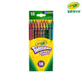 『新品預購-9月出貨』【Crayola 繪兒樂】旋轉色鉛筆18色(適用年齡:5歲以上)