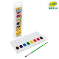 『新品缺貨-交期待確認』【Crayola 繪兒樂】可水洗固體水彩8色(適用年齡:3歲以上)_2