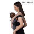 『新品預購-12月到貨』【Flybaby】Air 輕便透氣嬰兒揹巾_暖杏棕_3