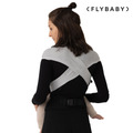 『新品預購-12月到貨』【Flybaby】Air 輕便透氣嬰兒揹巾_雲霧灰_3