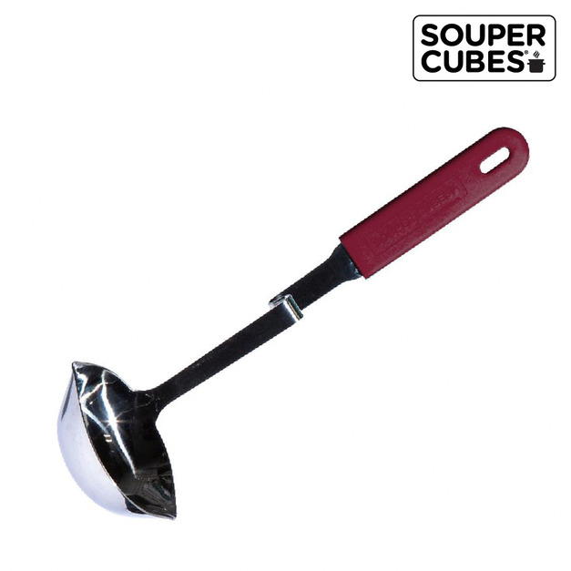 『新品現貨』【Souper Cubes】專利430湯勺_酒紅色