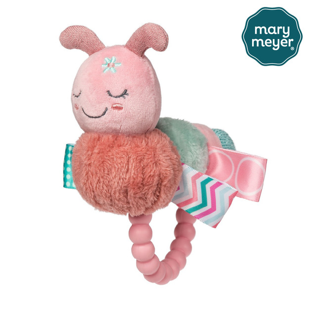 『新品現貨』【MaryMeyer】標籤手搖鈴-妞妞毛毛蟲