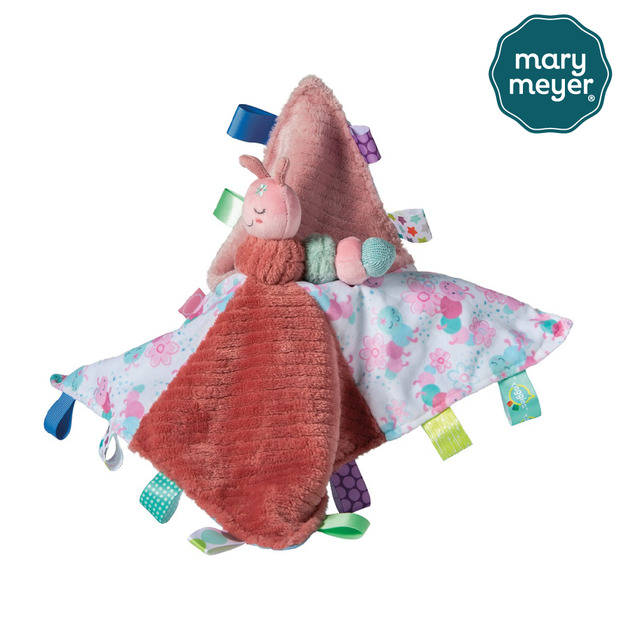 『新品現貨』【MaryMeyer】標籤親膚安撫巾-妞妞毛毛蟲
