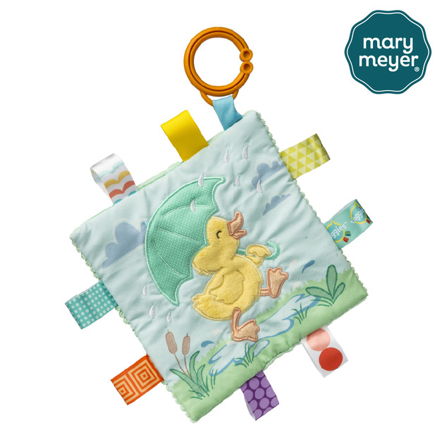 『新品預購-2月出貨』【MaryMeyer】標籤動物安撫沙沙紙-泡泡鴨