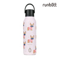 『新品預購-2月出貨』【runbott】Mii 輕量陶瓷保溫瓶600ml_鬥牛犬_1