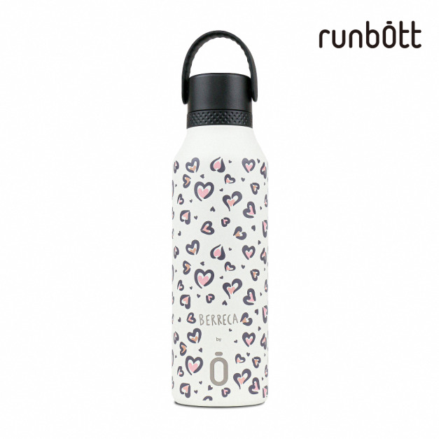 『新品預購-7月出貨』【runbott】Mii 輕量陶瓷保溫瓶600ml_熾愛之心(白)