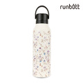 『新品預購-2月出貨』【runbott】Mii 輕量陶瓷保溫瓶600ml_春野花園
