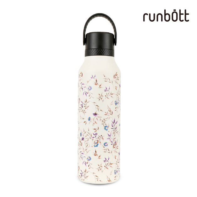 『新品預購-2月出貨』【runbott】Mii 輕量陶瓷保溫瓶600ml_春野花園