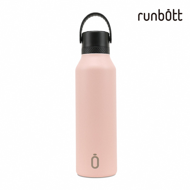 『新品預購-7月出貨』【runbott】Mii 輕量陶瓷保溫瓶600ml_春日櫻粉