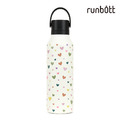 『新品預購-2月出貨』【runbott】Mii 輕量陶瓷保溫瓶600ml_彩虹愛心