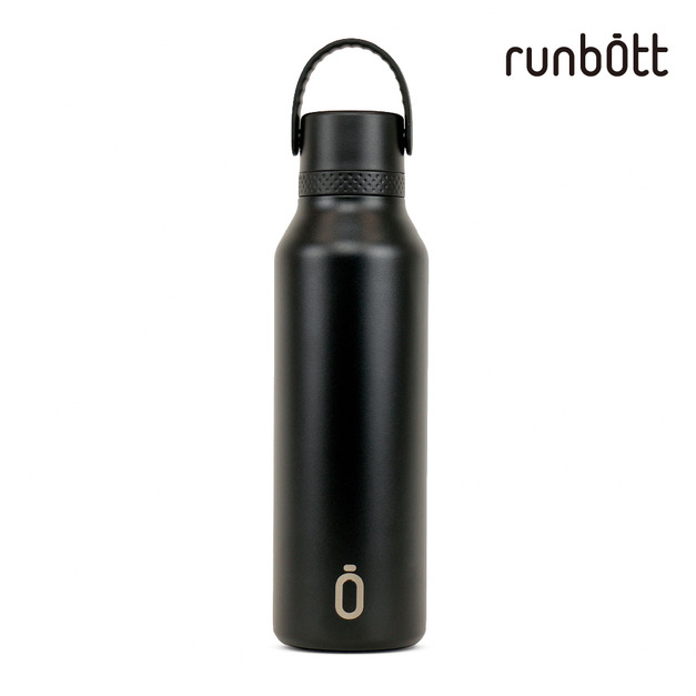 『新品預購-2月出貨』【runbott】Mii 輕量陶瓷保溫瓶600ml_經典黑