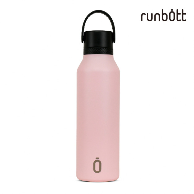 『新品預購-2月出貨』【runbott】Mii 輕量陶瓷保溫瓶600ml_經典粉