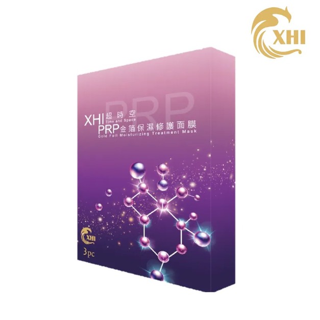 『下單前請先詢問有無現貨』【XHI】超時空PRP金箔保濕修護面膜_3片/盒裝