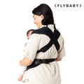 『新品預購-2月出貨』【Flybaby】Air 輕便透氣嬰兒揹巾_氣質黑_2