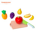 『新品』【Teamson kids】家家酒趣味切切樂-紅蘋果32件精裝版_4