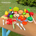 『新品』【Teamson kids】家家酒趣味切切樂-紅蘋果32件精裝版_9