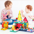 【Teamson kids】3D積木與磁力片組-206PCS_3