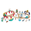 【Teamson kids】太空冒險木製軌道(圓桶豪華組70片)_1