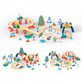 【Teamson kids】太空冒險木製軌道(圓桶豪華組70片)_3