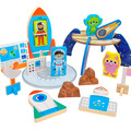 【Teamson kids】太空冒險木製軌道(圓桶豪華組70片)_4