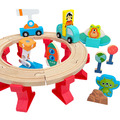 【Teamson kids】太空冒險木製軌道(圓桶豪華組70片)_5