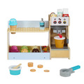 【Teamson kids】木製冰淇淋咖啡機攤販豪華玩具組(附小畫板)_1