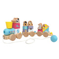 『新品』【Teamson kids】華納Looney Tunes 造型小火車組拉繩組(樂一通木製火車)_4