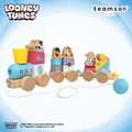 『新品』【Teamson kids】華納Looney Tunes 造型小火車組拉繩組(樂一通木製火車)_5