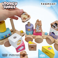 『新品』【Teamson kids】華納Looney Tunes 造型小火車組拉繩組(樂一通木製火車)_2