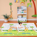『618活動下單禮(2026/5/18~6/18)』『新品』【Teamson kids】叢林/花園可攜式摺疊寶寶爬行墊(贈：Teamson可愛動物磁力片組-62PCS)_3
