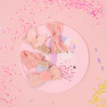 【soda n' cream】夢幻飾品-髮夾-粉紅佳人(一組共4個髮夾)_1