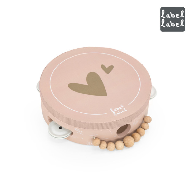 【Label Label】木製鈴鼓-櫻花粉